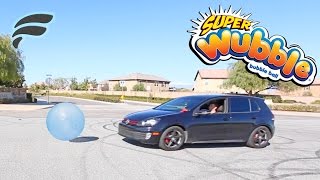 100MPH CAR VS WUBBLE BUBBLE [upl. by Weisbart]