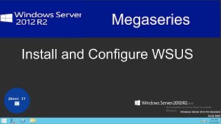 Install and Configure WSUS with Powershell on Windows Server 2012 R2 [upl. by Eelrebmyk]