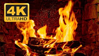 🔥 ASMR Burning Fireplace 4k  Fireplace for TV  Relieves stress Relaxation [upl. by Mcconnell]