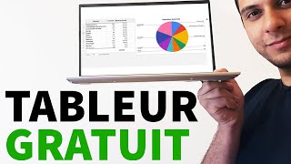 Comment suivre ses gains en bourse Tableur à Dividendes GRATUIT [upl. by Sivartal268]