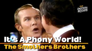 Its A Phony World  The Smothers Brothers  Smothers Brothers Comedy Hour [upl. by Suitangi]