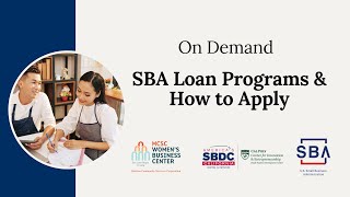 SBA Loan Programs and How to Apply [upl. by Drofnas]