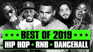 🔥 Hot Right Now  Best of 2019  Best RampB Hip Hop Rap Dancehall Songs of 2019  New Year 2020 Mix [upl. by Trometer]