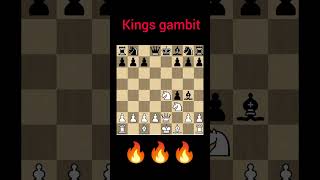 Kings gambit part 3 chess chessopening youtubeshorts shorts chesstalkbangla chesstalks [upl. by Kristi]