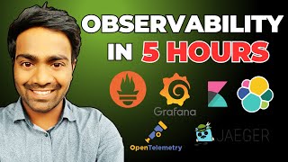 Learn Observability in 5 hours  Tool wise Demo  Complete Demo using Open Telemetry [upl. by Amelie]