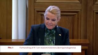 Inger Støjbergs tale ved Folketingets åbningsdebat [upl. by Vaden]