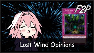 I tried using lost wind heres what I think YuGiOh Duel Links [upl. by Notsrik]