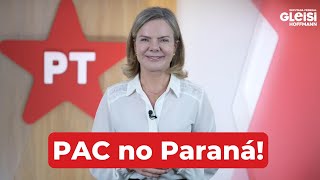 É o Novo PAC no Paraná Não perca [upl. by Bertie532]