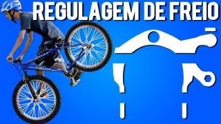 Regulagem de freio para aprender RL Iniciantes  Wheeling Bike [upl. by Ieluuk]