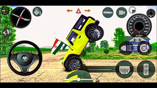 Modified Mahindra Thar Car Games Indian Cars Gadi Wala Game  Car Game Android Gameplay [upl. by Keram]