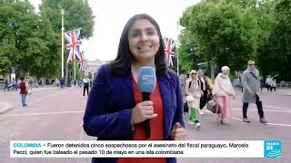 Fiesta en las calles de Londres durante el tercer día del Jubileo de Platino de la reina Isabel ll [upl. by Etana]