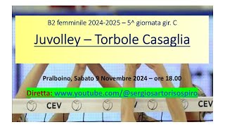 B2 femminile gir C 5 giornata Pralboino 0 3 Torbole  09112024 [upl. by Raimundo]