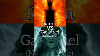 Lord Sauron Prime vs Galadriel Nenya Ring  sauron galadriel thelordoftherings onering [upl. by Chrissie]