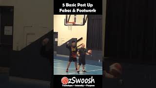 5 Basic PostUp Moves Youth Players Should Know basketballcoaching basketballskills basketball [upl. by Reham]