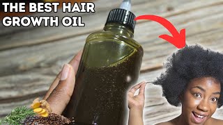 The Most Potent Hair Growth Oil Insane Hair Growth 😮 [upl. by Neleb485]