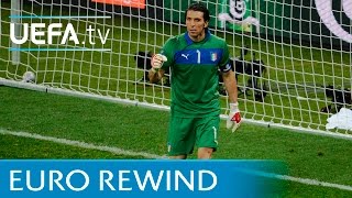 England v Italy Watch the full 2012 penalty shootout [upl. by Bahner]