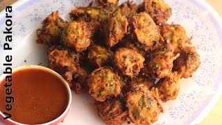 সবজি পাকোড়া  Vegetable Pakora Recipe  Bangladeshi sobji pakora [upl. by Margarette65]