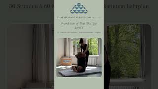 Foundation of Thai massage  Stretching closing Level I HD 1080p [upl. by Arrio]