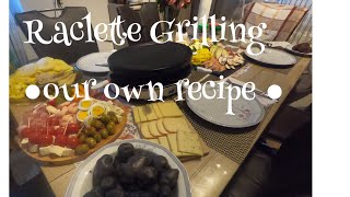 Raclette Grilling Own Recipe [upl. by Nuhsed]