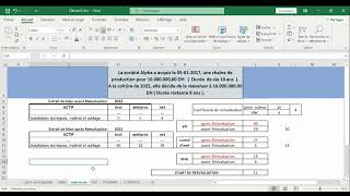 8 Les écritures comptables de la Réévaluation des immobilisations [upl. by Groveman]