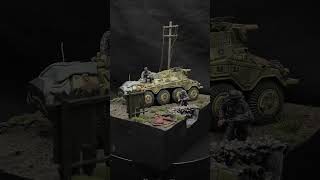 Fast and Dangerous Diorama diorama art scalemodeling [upl. by Enwad374]