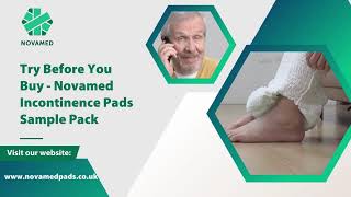 Novamed Adult Incontinence Pads  Try Before You Buy [upl. by Kall890]