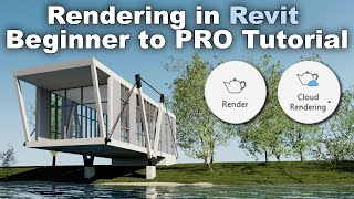 Rendering in Revit Beginner to PRO Revit Tutorial [upl. by Eizle571]