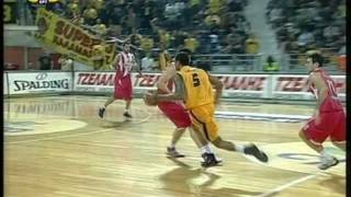 Sergio Kerusch  The DUNK Aris Thessaloniki vs Olympiacos Piraeus 7071  041211 [upl. by Viehmann]