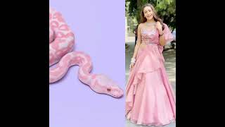 Nagin actress and same snake naagin actress trending foryou ytshorts viralvideo shortsfeed [upl. by Poll]