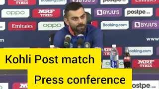 Virat Kohli post match press conference  India vs Pakistan  T20 world cup 2021 [upl. by Ellehs]