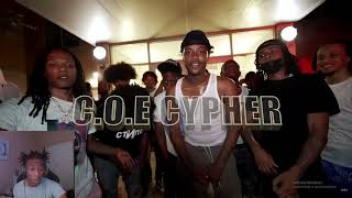 COE CYPHER Sha Ek x B Lovee x Coe Wiki x 150 Wiz x 150 Bump REACTION [upl. by Pierson434]