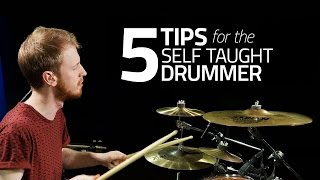 5 Tips For The Self Taught Drummer  Drum Lesson Drumeo [upl. by Onilecram289]