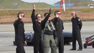 リアル トップガン】 築城基地航空祭2018 米空軍 F16戦闘機  PACAF F16デモチーム  機動飛行展示 [upl. by Bergh]