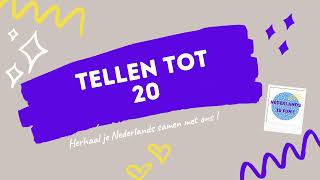 Tellen tot 20 twintig NT2 11 [upl. by Crooks]