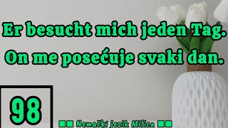 Lekcija 98 Zanimljive i lake recenice za A1 nivo [upl. by Jehiel]