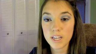 Blue Smokey Eye Makeup Tutorial Using MAC products [upl. by Heyer]