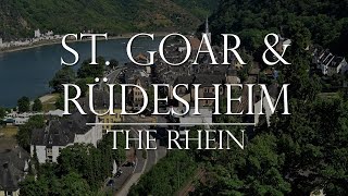 St Goar and Rudesheim The Rhein Germany [upl. by Erdied]