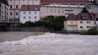 Austria ogłasza stan klęski żywiołowej powodzie i inne zagrożenia w kraju [upl. by Retha275]