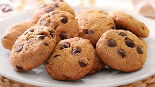 Galletas con Chips de Chocolate SIN HORNO  Chocolate Chip Cookies [upl. by Laurita]