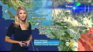 Evelyn Taft 20110526 8PM KCAL9 HD Black dress [upl. by Bradwell]