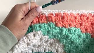 Crocheting a Border on a C2C Blanket [upl. by Deirdre106]