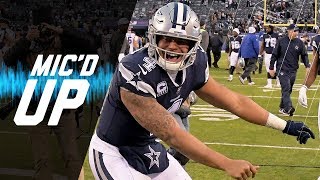 Dak Prescott Micd Up vs Giants quotHey Dez Listen But Dont Pay Attentionquot  NFL Sound FX [upl. by Zacek]