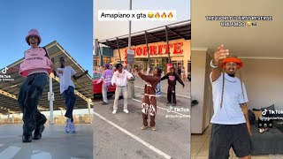 Amapiano X GTA  TIKTOK DANCE COMPILATION 🔥 [upl. by Gnanmas]