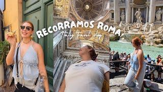 Estamos en Roma Recorriendo las calles y pidiendo mi deseo 🇮🇹✈️  ITALY TRAVEL VLOG [upl. by Dania]