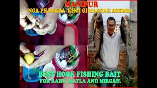 BEST HOOK FISHING BAIT II NGA PHANABA GI MACHAK SHEMBA [upl. by Eissel]