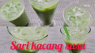 resep sari kacang hijausari kacangcara buat sari kacang hijau sususimple dan enak [upl. by Adnavoj]