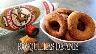 ROSQUILLAS DE ANÍS CASERAS AL HORNO [upl. by Eniron127]