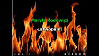 Maryla Rodowicz  Łatwopalni  karaoke [upl. by Farley]