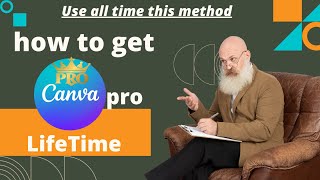 Hurry up Canva pro free lifetime 2024  genuine method only [upl. by Styles]