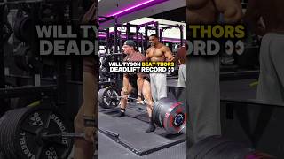 Will Tyson Beat Thors 500KG Deadlift Record 😳 reaction [upl. by Anderson]